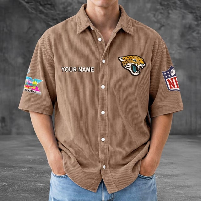 JJ x NFL Men Seersucker Button Shirt DDT NTL
