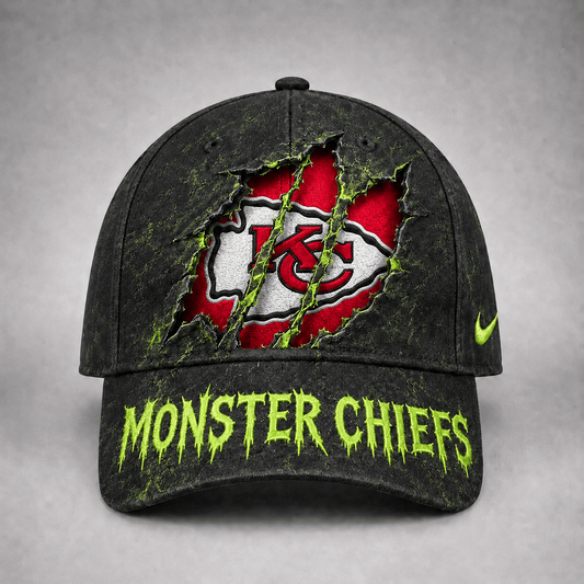 KC Premium NFL Monster Edition Football Fan Cap 1306