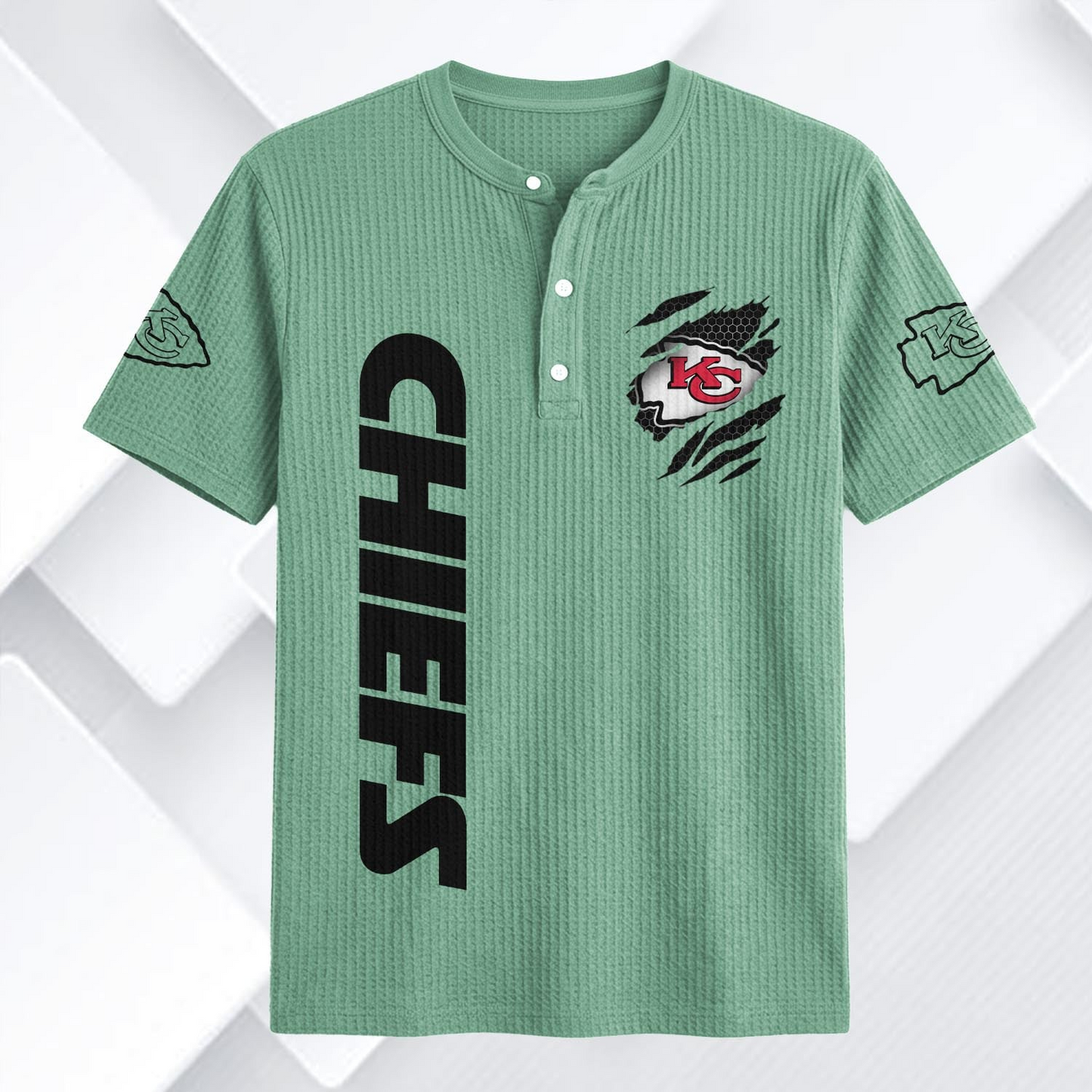 KC x NFL Waffle Short-Sleeve Shirt 2205 DatND DVT