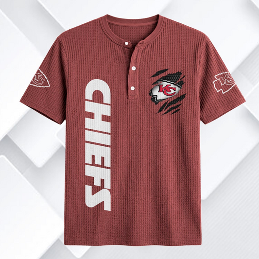 KC x NFL Waffle Short-Sleeve Shirt 2205 DatND DVT