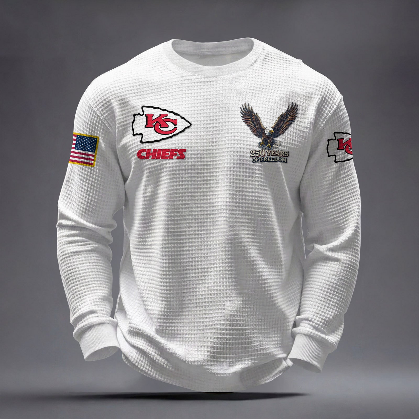 KC x NFL Waffle Sweatshirt DatND DVT