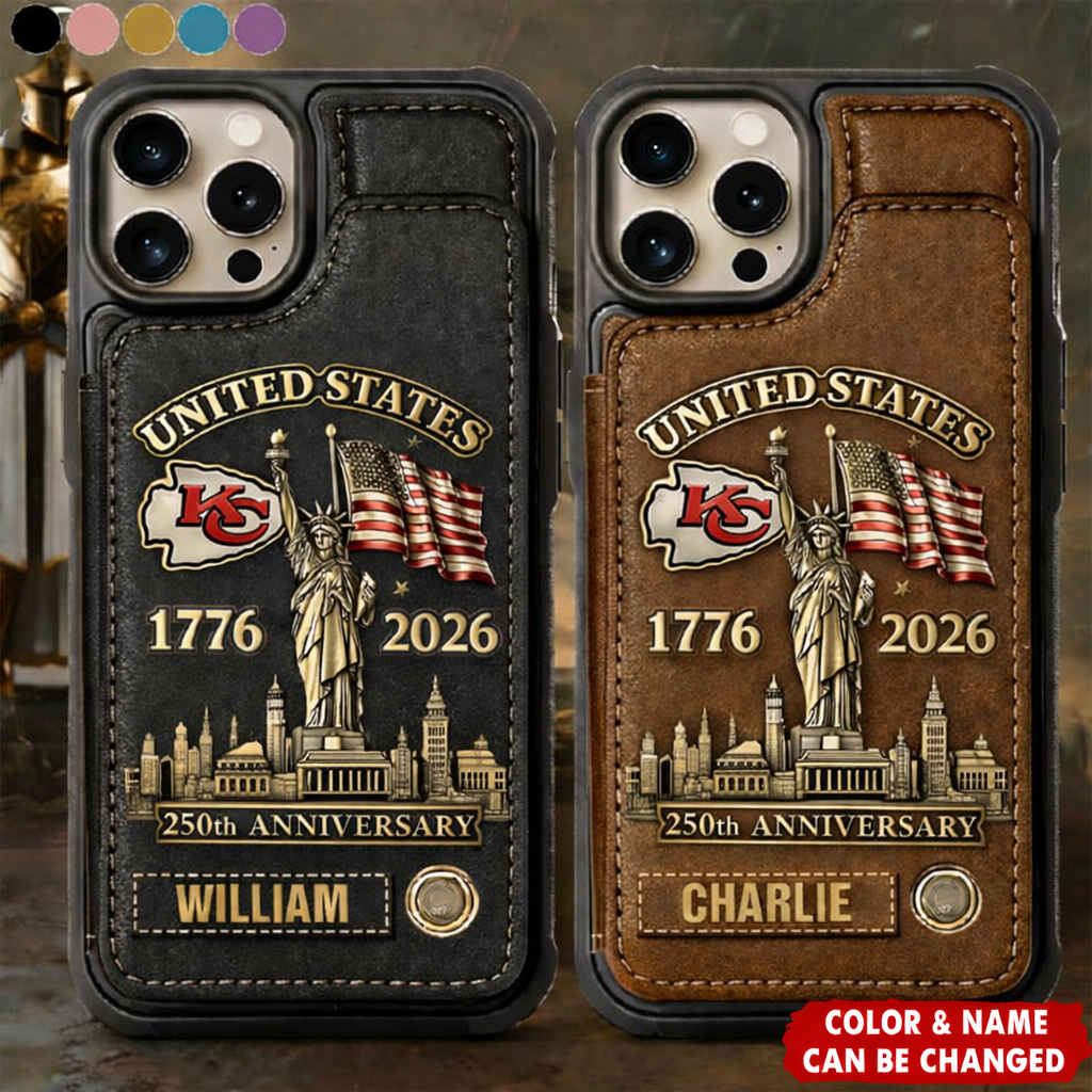 KCC x NFL Celebration United States Of America 250 Years Phone Case DDT NTL