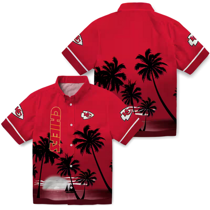 KCC x NFL Hawaiian Shirt – Beach Sunset DATND TANTD 270526