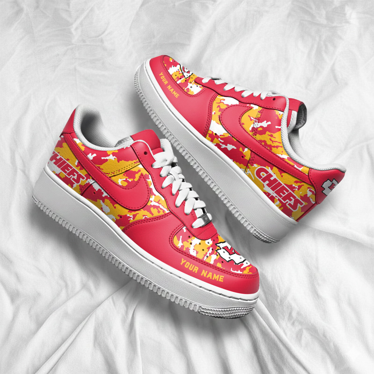 KCC x NFL Premium Camo AF1 Sneakers DDT CTND
