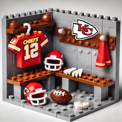 NFL Teams Custom Building Blocks Creative Peripheral Gift Model Toy Mini Changing Room Professional Football League Teams DDT HLP HLPHUONG