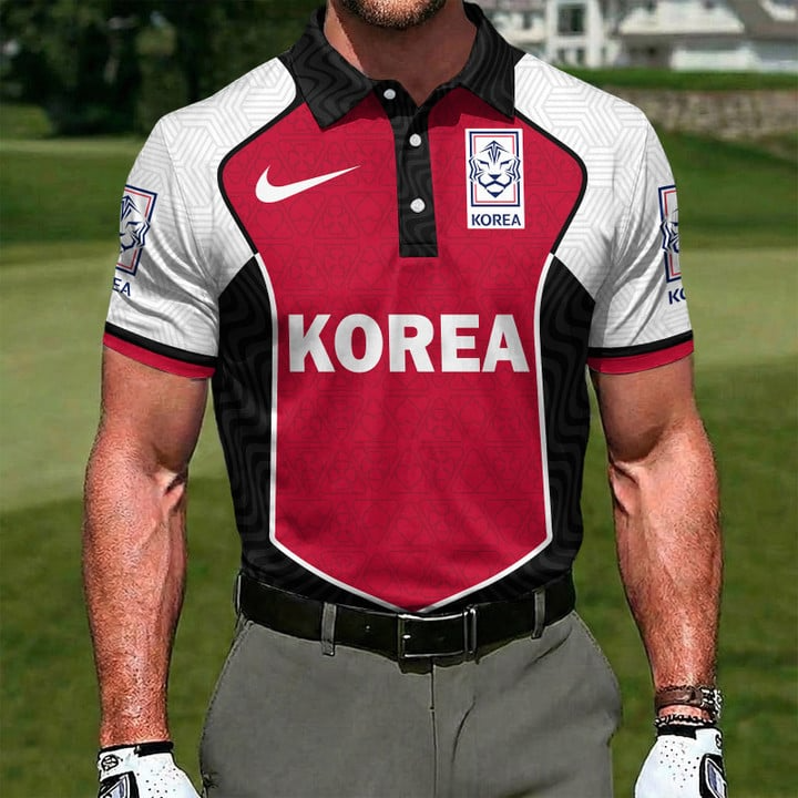 Korea x World Cup 2026 Classic Polo Shirt DDT NTL