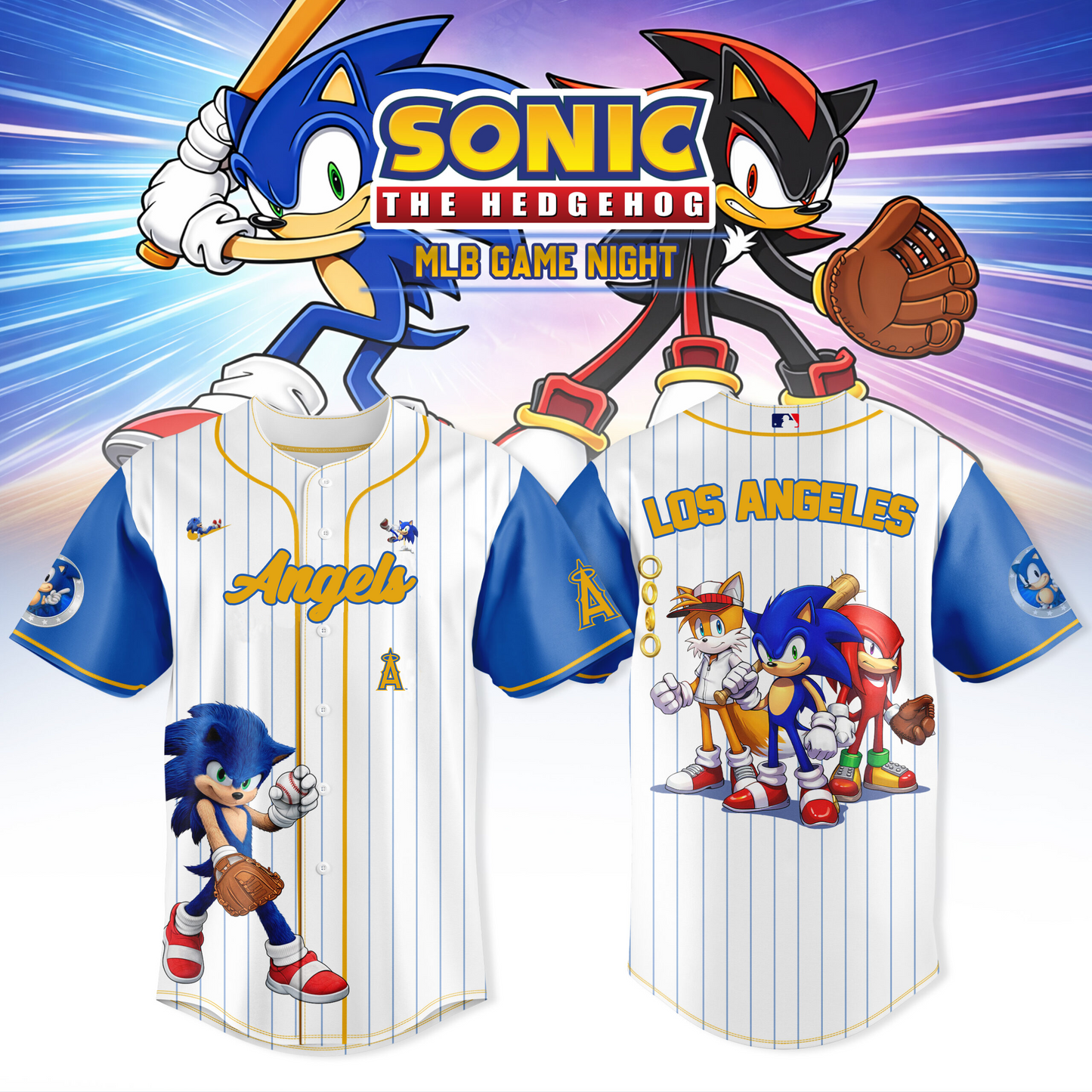 LAA x MLB Sonic Game Night Jersey DDT CTND