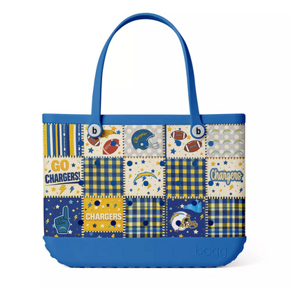 LAC Premium NFL Patchwork Design Beach Tote Bag DDT CTND