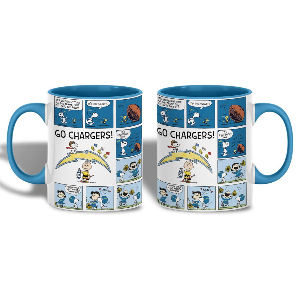 LAC Premium NFL Peanuts Comic Mug DDT  CTND