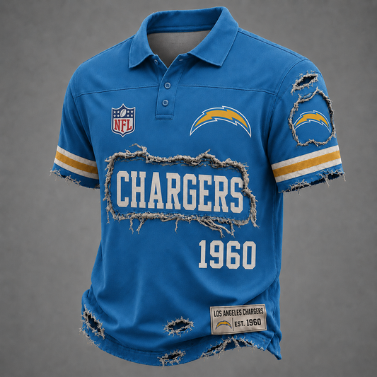 LAC x NFL Luxury Classic Polo shirt 0506 DatND DVT