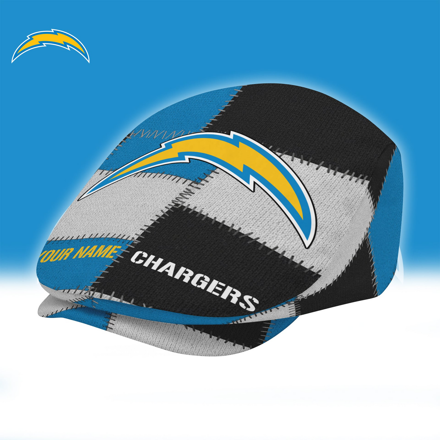 LAC x NFL Personalized Premium Jeff Cap DDT CTND