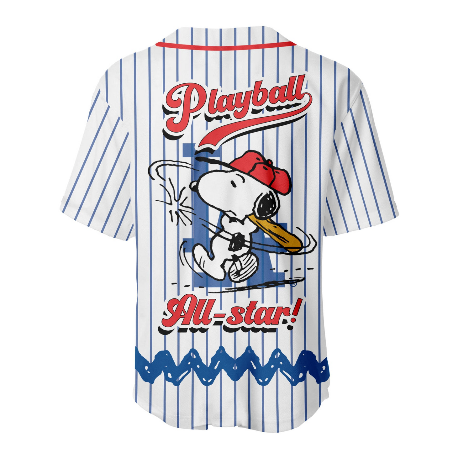 LAD x Premium MLB Snoopy Playball Jersey DDT NTL