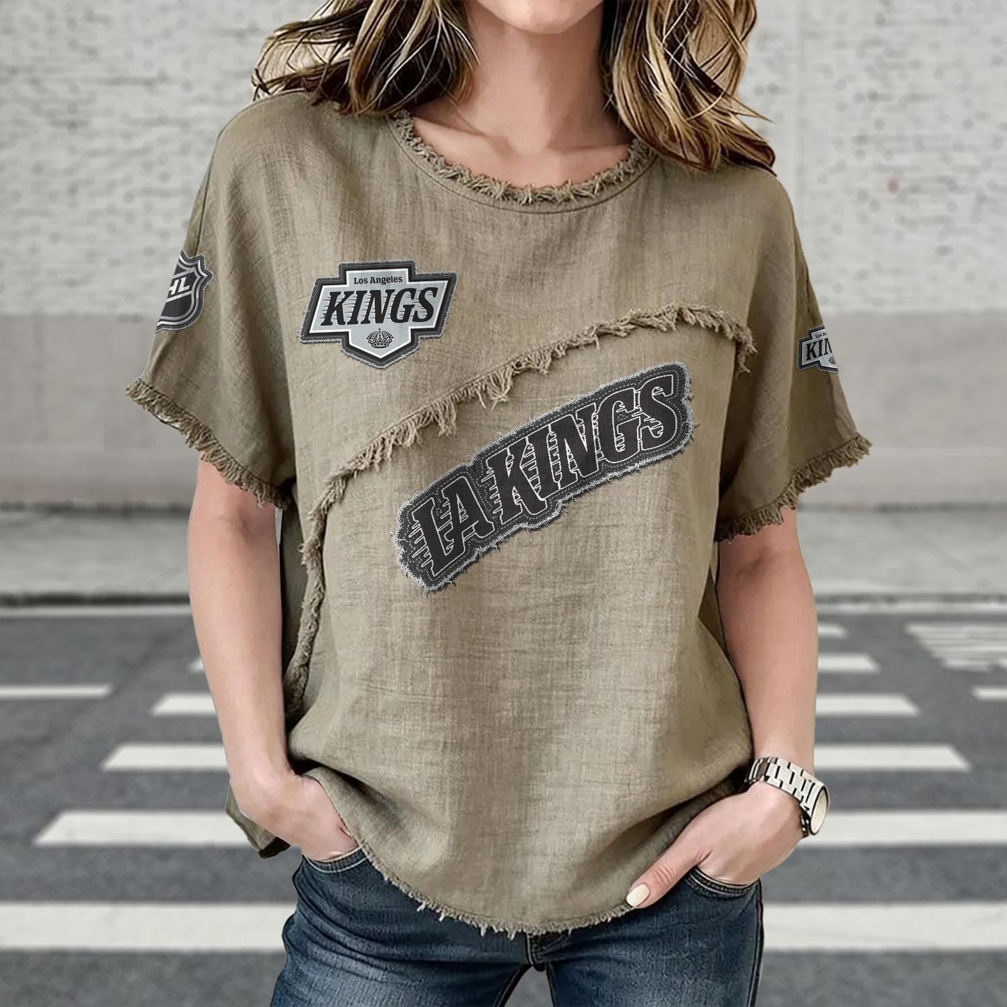 LAK x NHL Women’s Vintage O-Neck 2905 DatND DVT