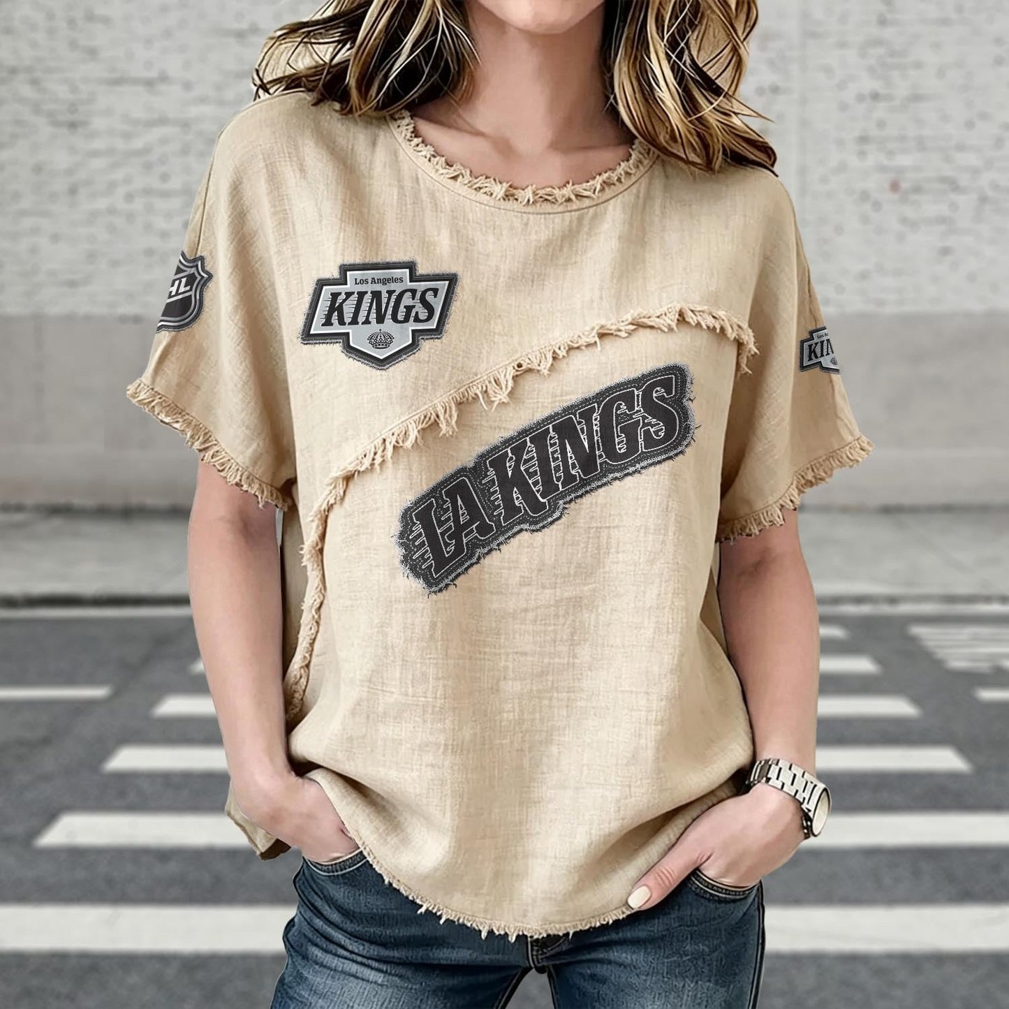 LAK x NHL Women’s Vintage O-Neck 2905 DatND DVT