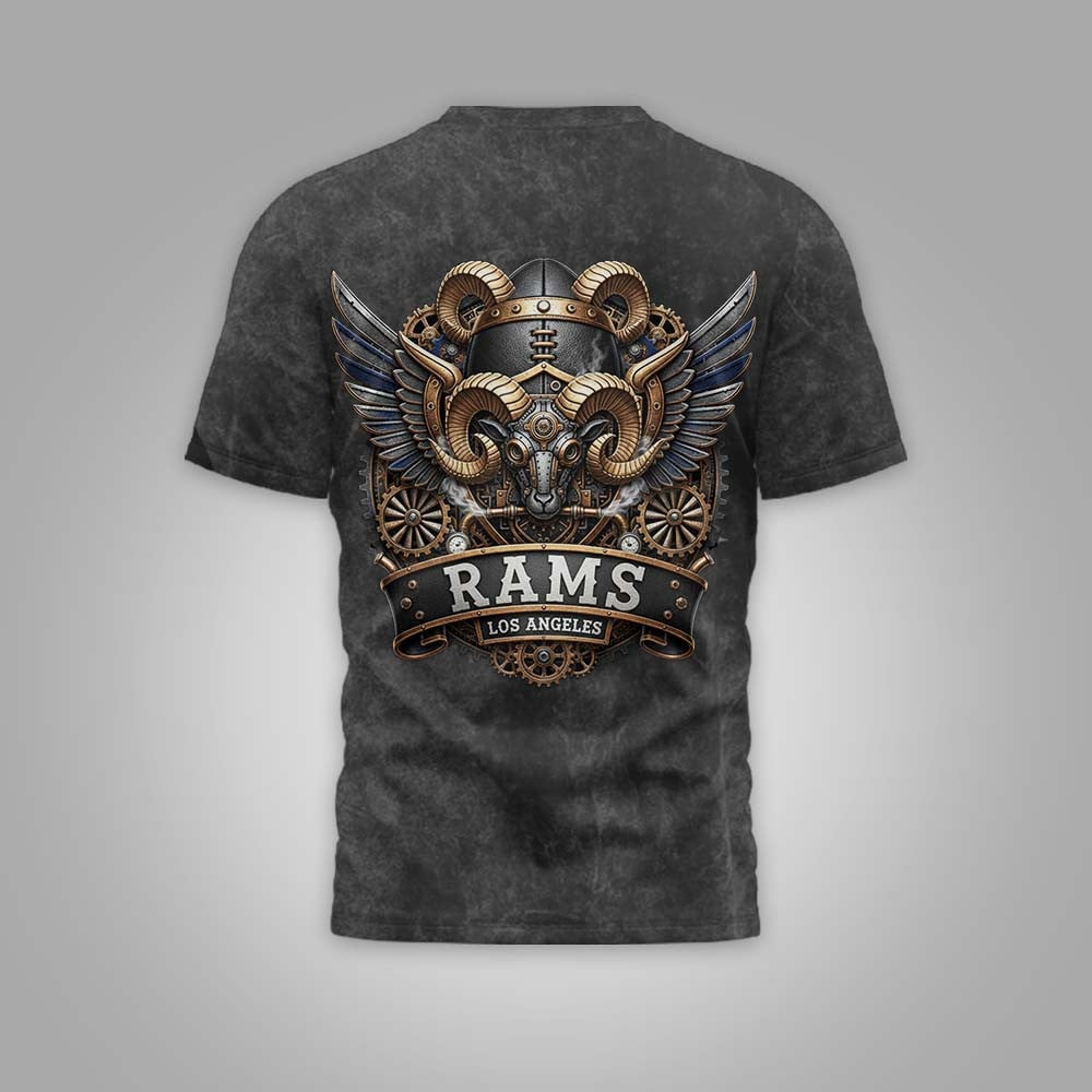 LAR Premium NFL Steampunk T-shirt DDT CTND