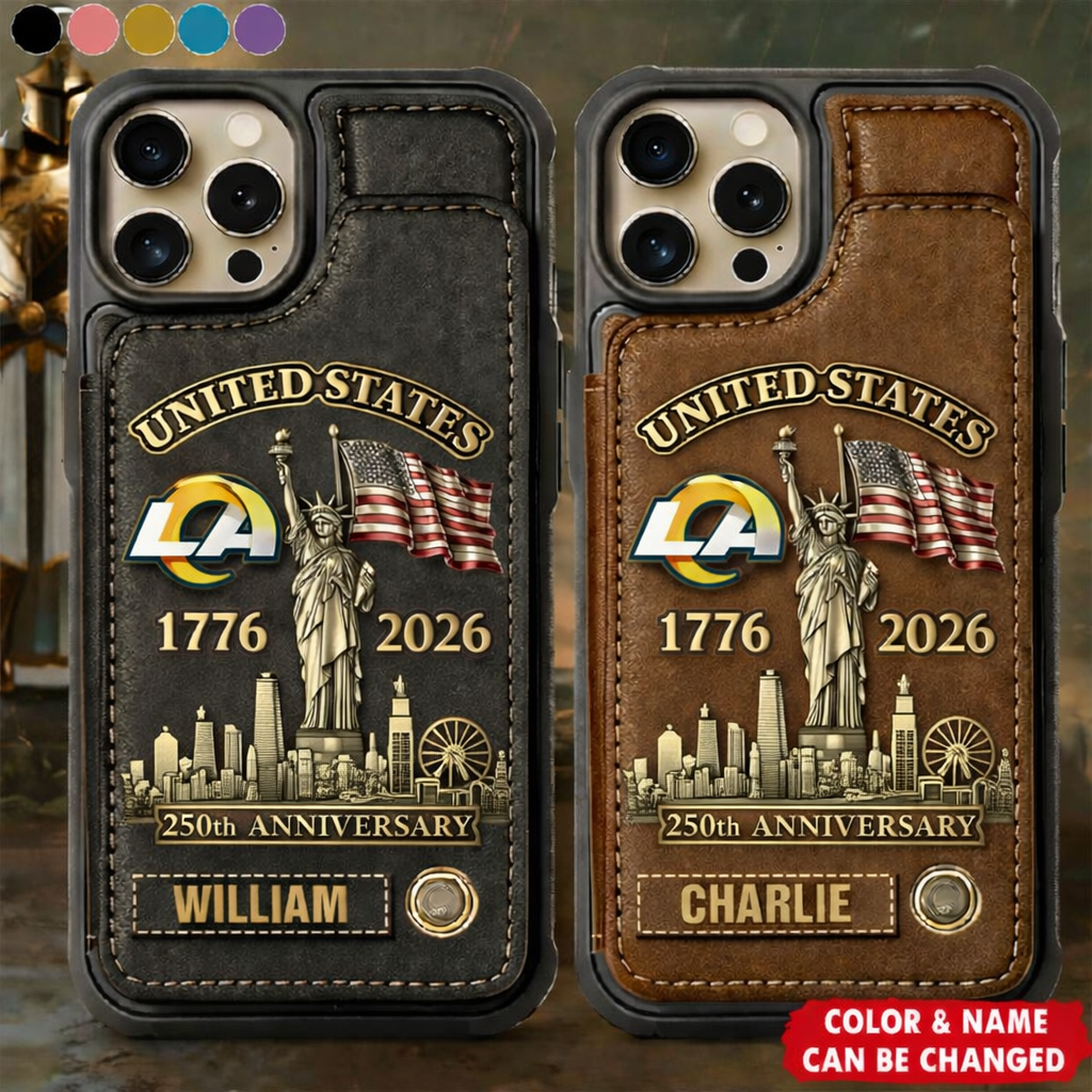 LAR x NFL Celebration United States Of America 250 Years Phone Case DDT NTL