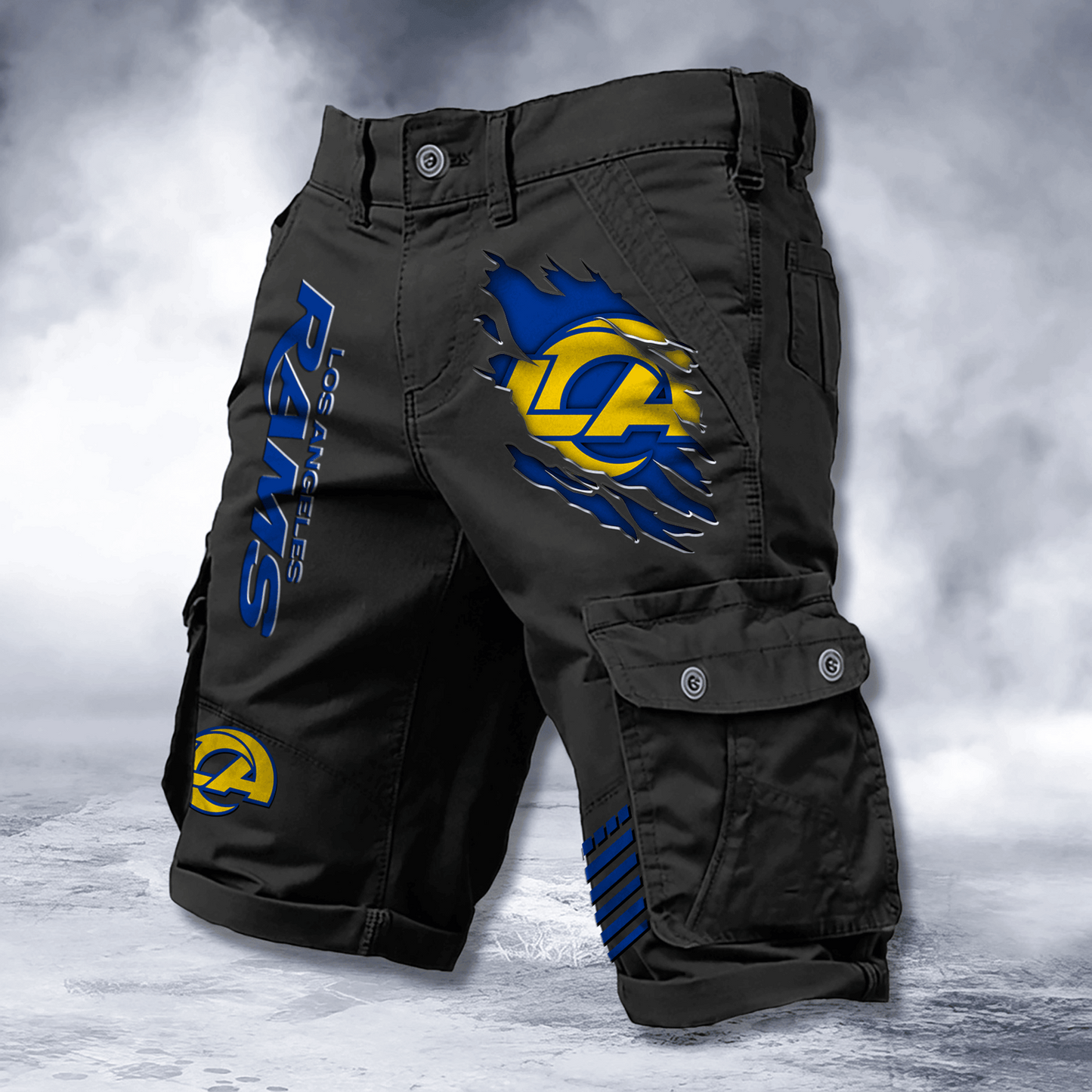 LAR x NFL Cotton Cargo Shorts DATND TANTD 2705