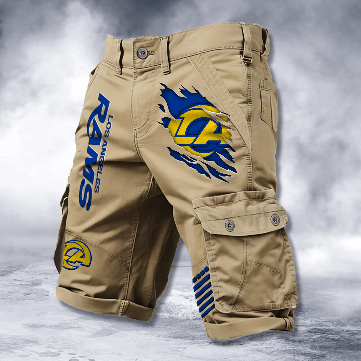 LAR x NFL Cotton Cargo Shorts DATND TANTD 2705
