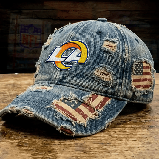 LAR x NFL Denim Washed Cap V2 2805 DatND DVT