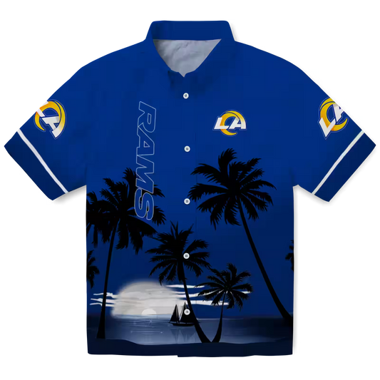 LAR x NFL Hawaiian Shirt – Beach Sunset DATND TANTD 270526
