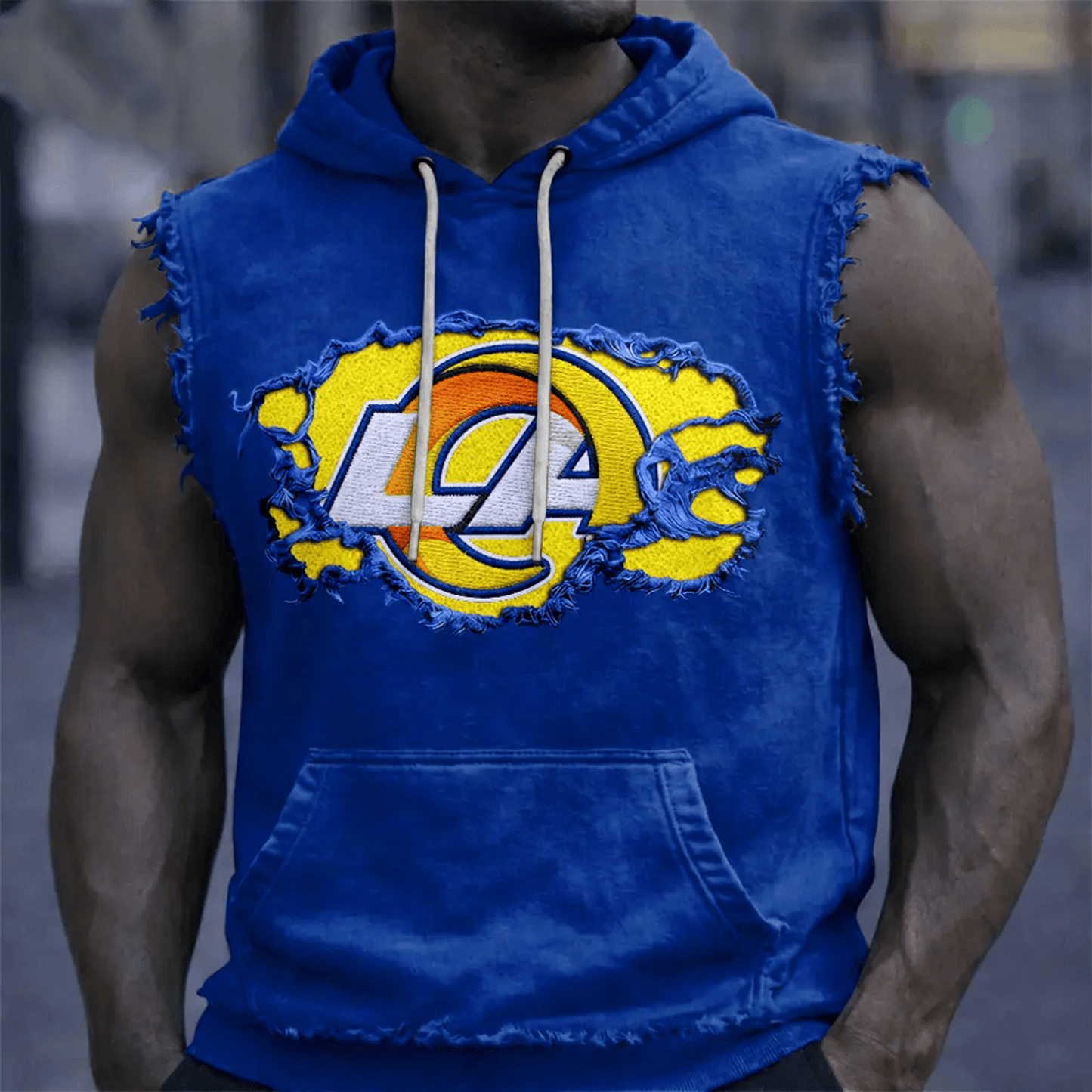 LAR x NFL Men’s Sleeveless Hoodie Tank DATND TANTD 280526