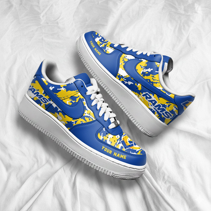 LAR x NFL Premium Camo AF1 Sneakers DDT CTND