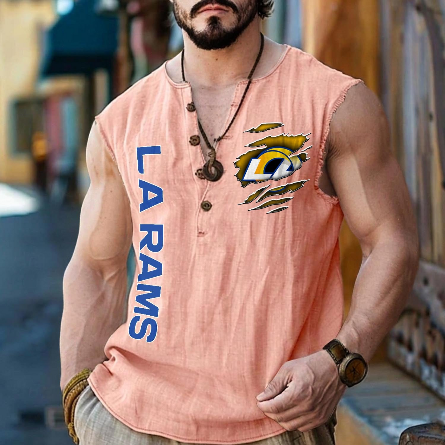 LAR x NFL Tank Tops 2805 DatND DVT