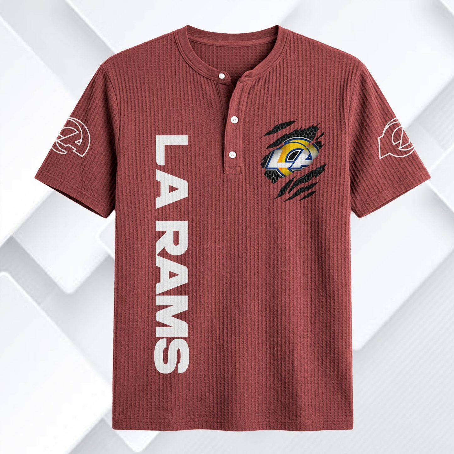 LAR x NFL Waffle Short-Sleeve Shirt 2205 DatND DVT