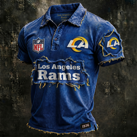 LAR_NFL PREMIUM POLO SHIRT 1805 NAK TTT