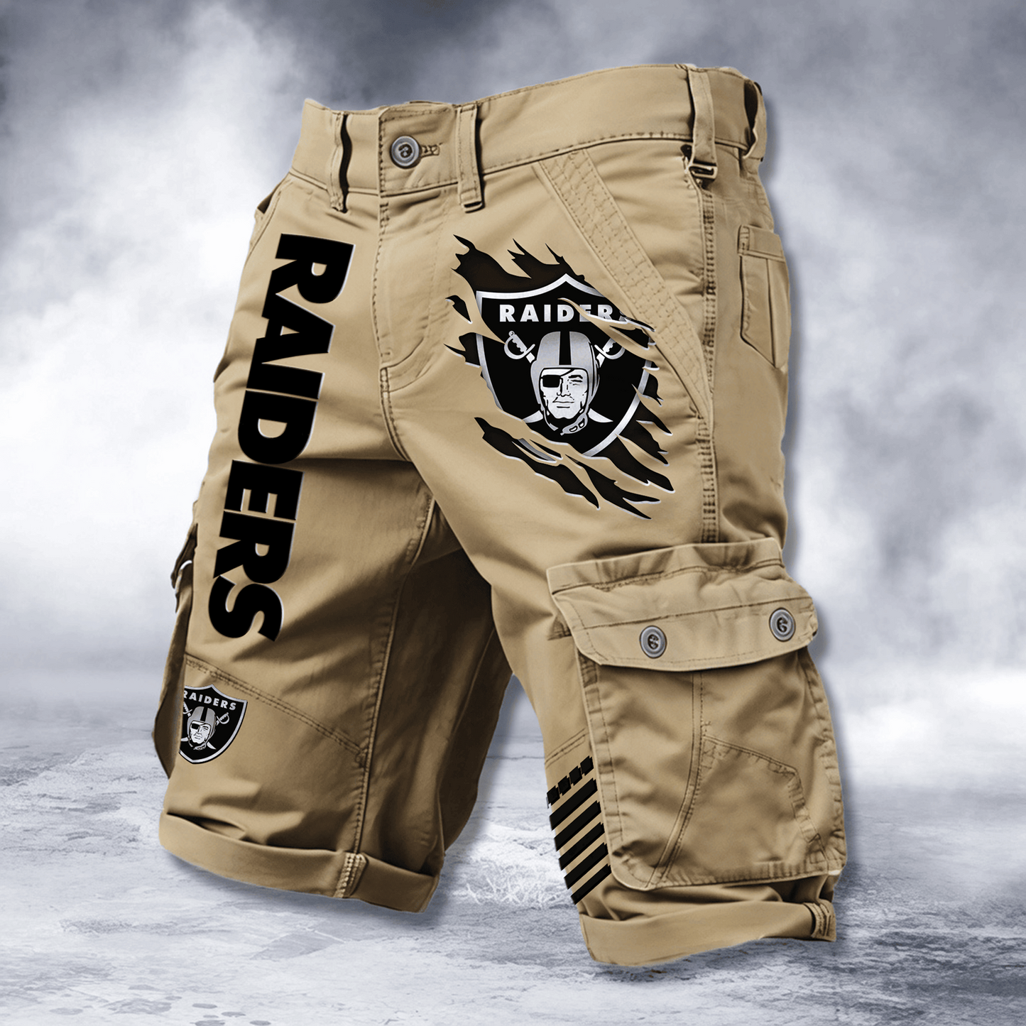 LVR x NFL Cotton Cargo Shorts DATND TANTD 2705