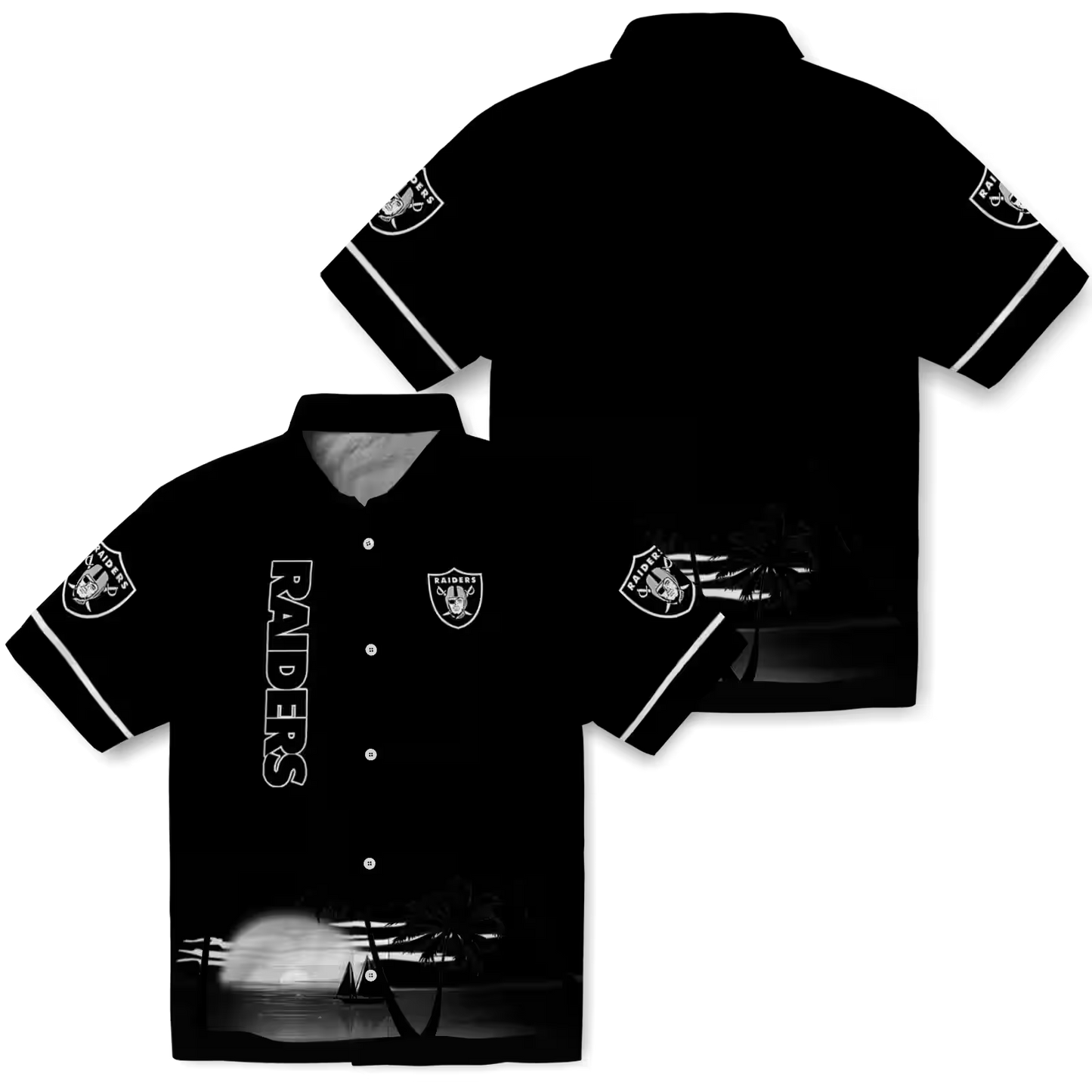 LVR x NFL Hawaiian Shirt – Beach Sunset DATND TANTD 270526