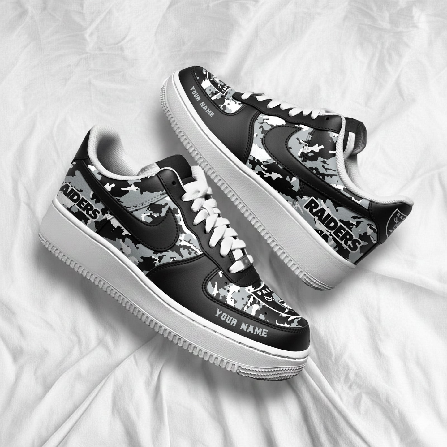 LVR x NFL Premium Camo AF1 Sneakers DDT CTND