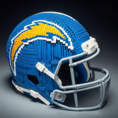 NFL Teams Helmets Armed With LEGO-Like Blocks DDT NTL