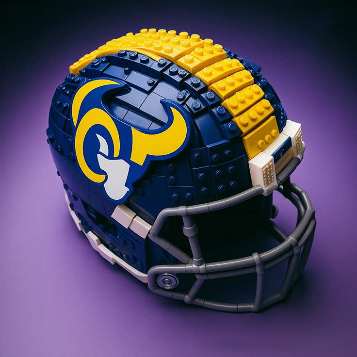 NFL Teams Helmets Armed With LEGO-Like Blocks DDT NTL