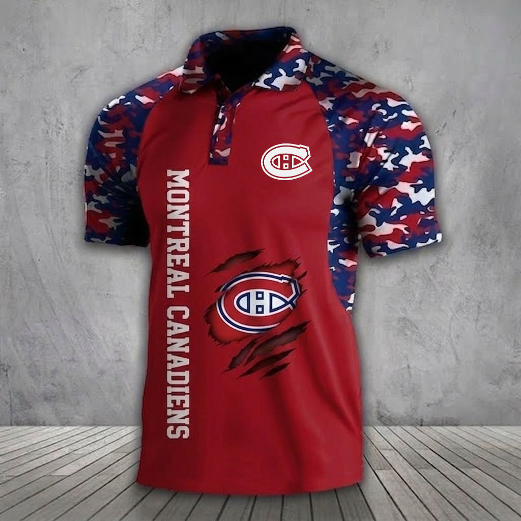 MC x NHL Premium Camouflage Polo DDT TTTZ