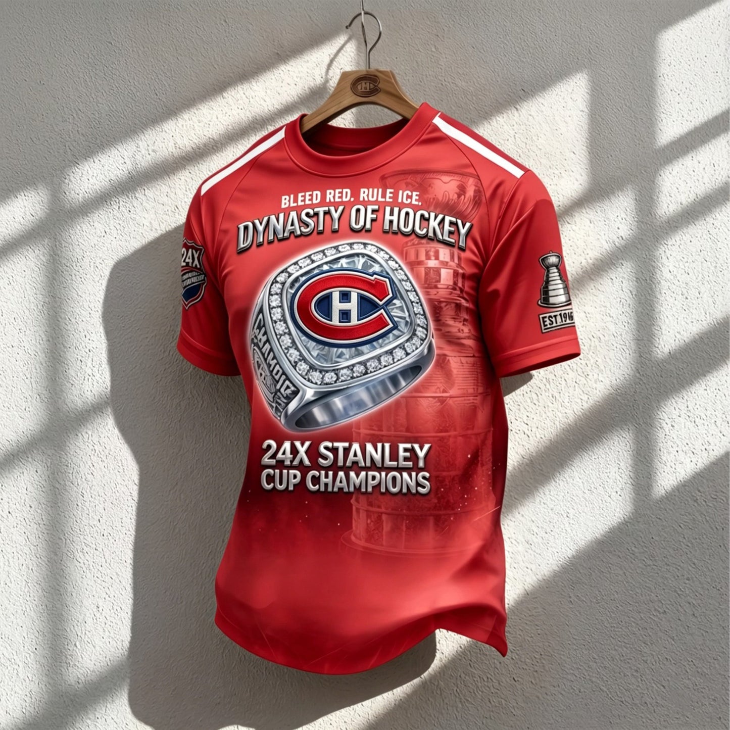 MC x NHL V5 Premium Classic T-shirt DDT 080526 TTTZ