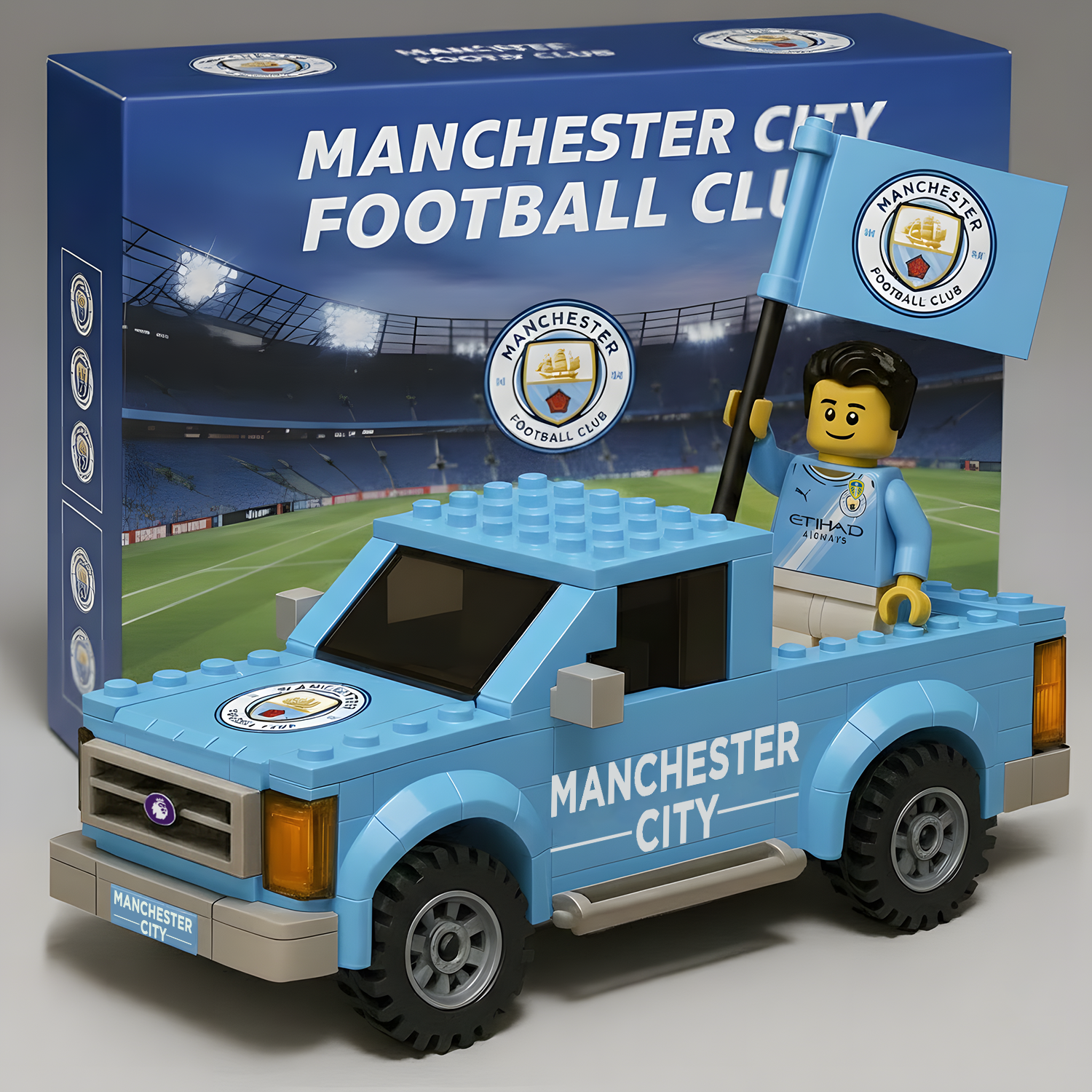 MCI x EPL Building Blocks Truck Toy Set 0212 DatND DVT