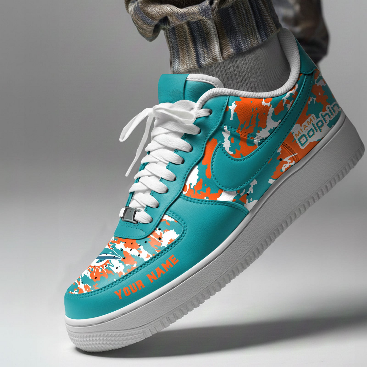 MD x NFL Premium Camo AF1 Sneakers DDT CTND