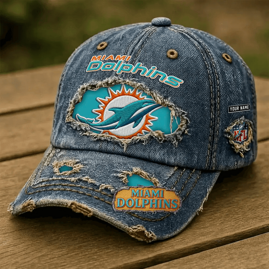 MIA x NFL Denim Washed Cap 2805 DatND DVT