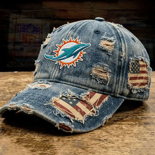 MIA x NFL Denim Washed Cap V2 2805 DatND DVT