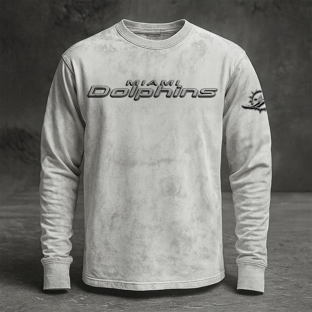MIA x NFL Embossed SweatShirt DATND TANTD KAN