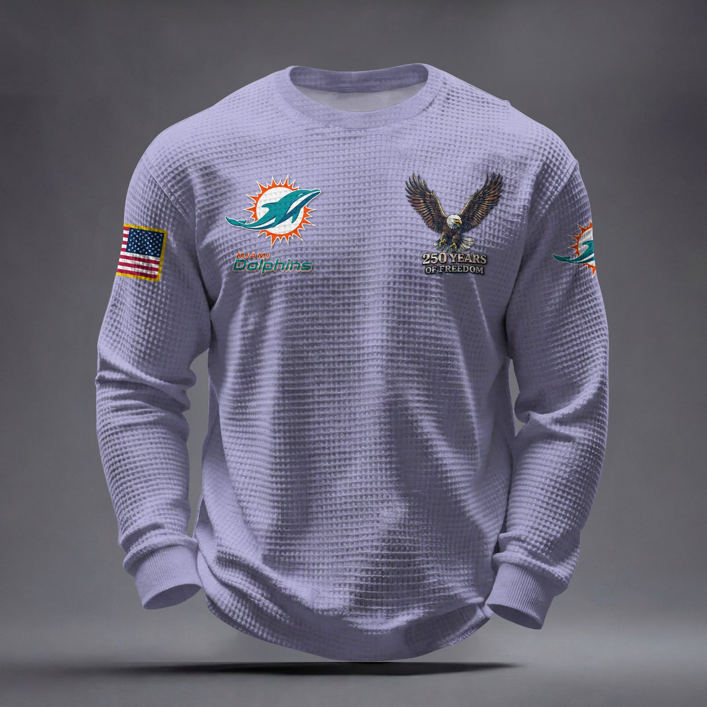 MIA x NFL Waffle Sweatshirt DatND DVT
