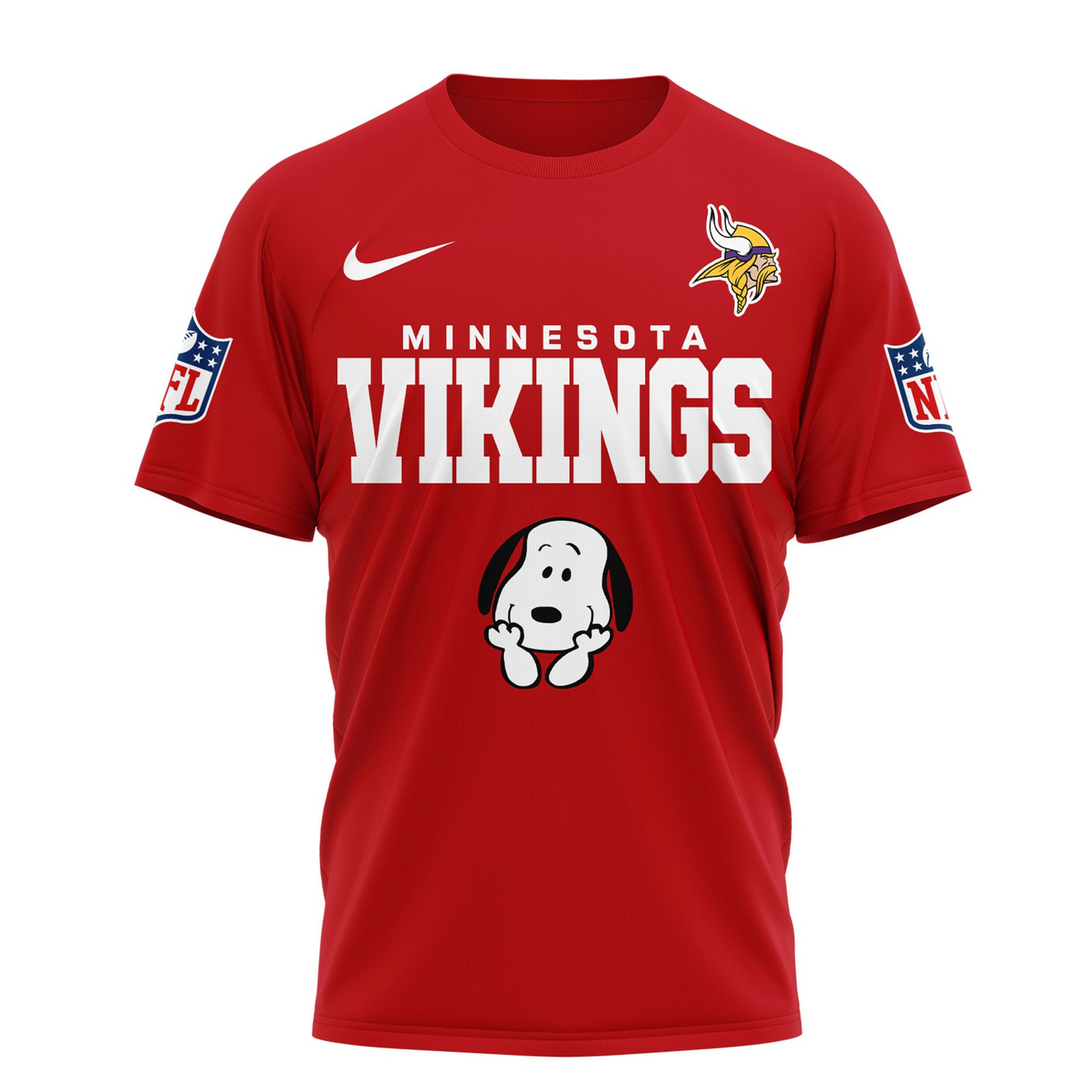 MIN Premium NFL Snoopy America 250 3D Shirt 1706