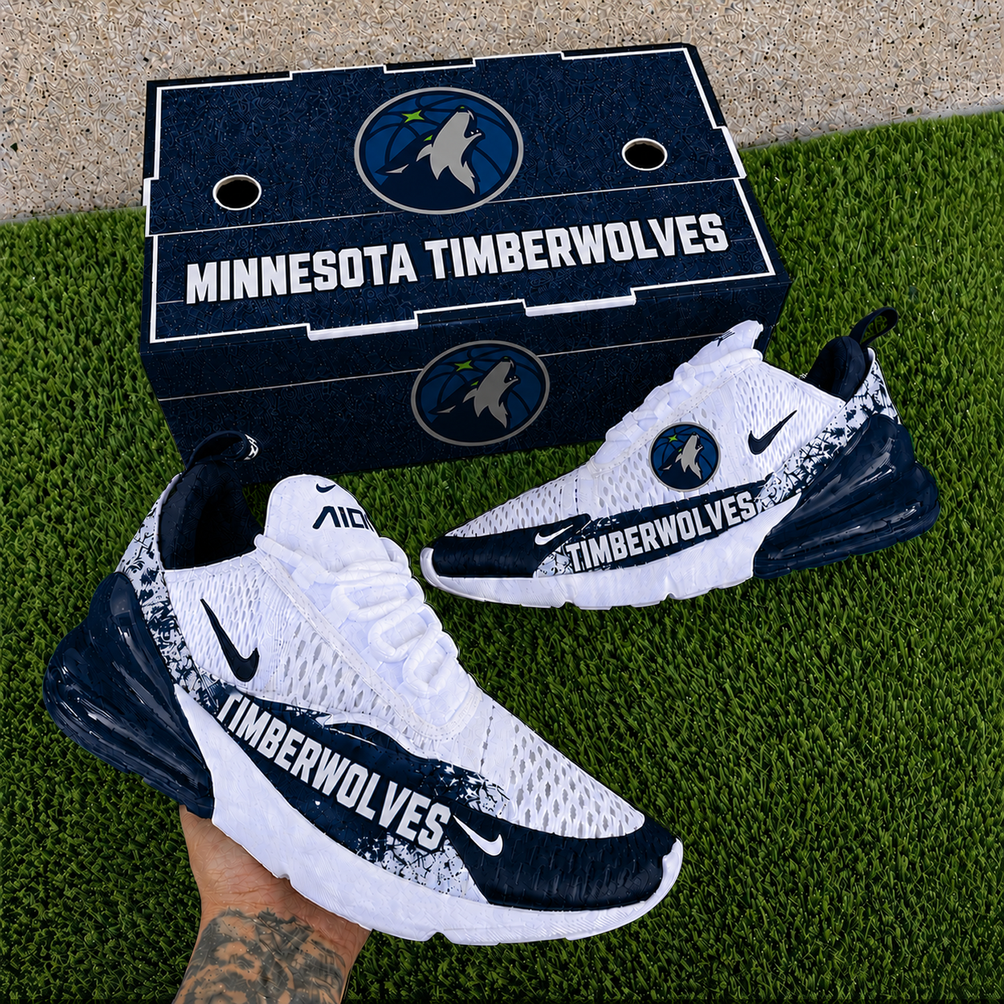 MIN x NBA Nike Air Max 270 Shoes 1905 DatND DVT
