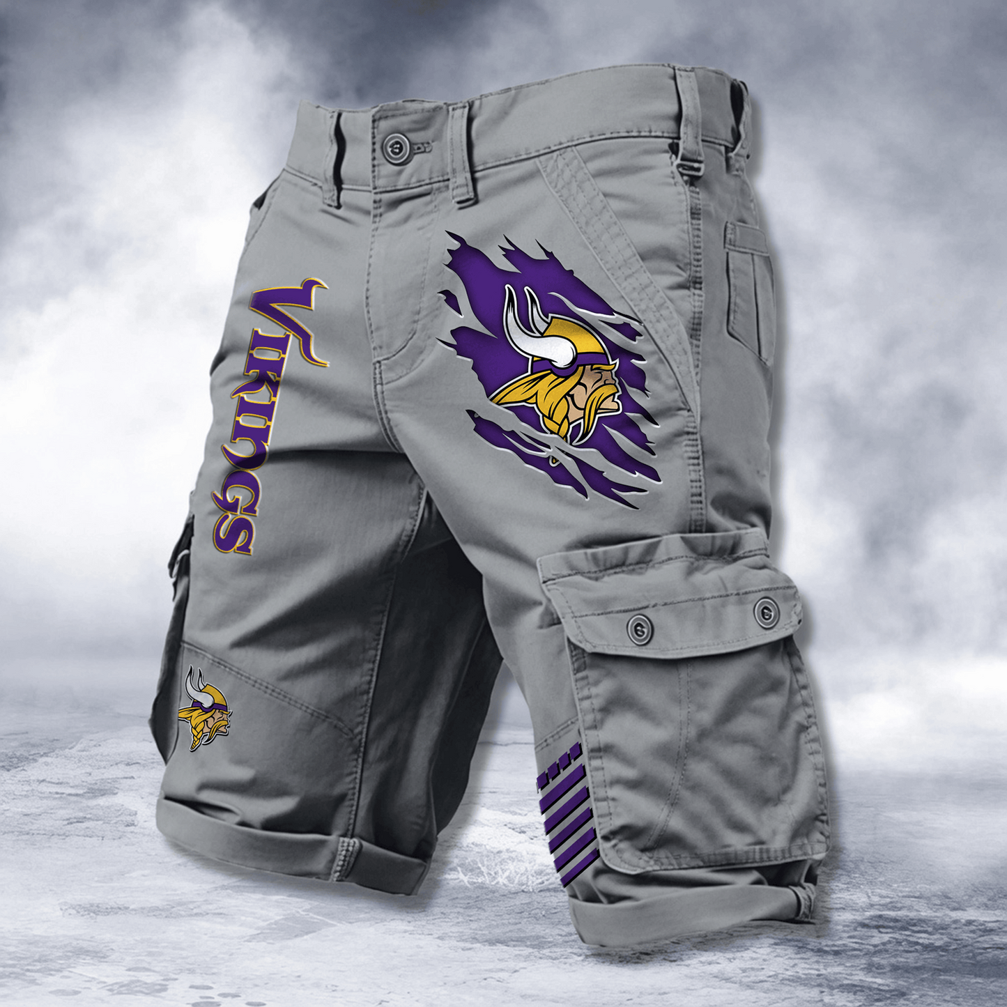 MIN x NFL Cotton Cargo Shorts DATND TANTD 2705