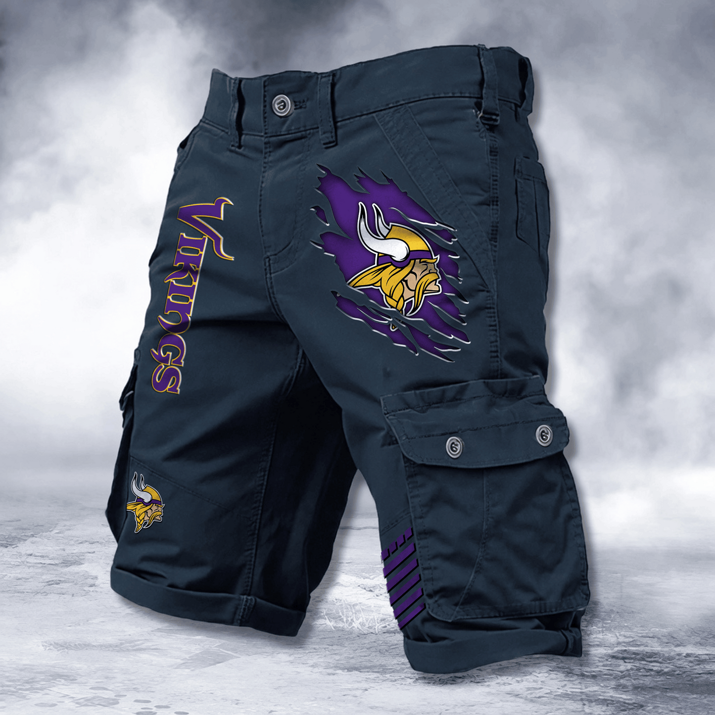 MIN x NFL Cotton Cargo Shorts DATND TANTD 2705