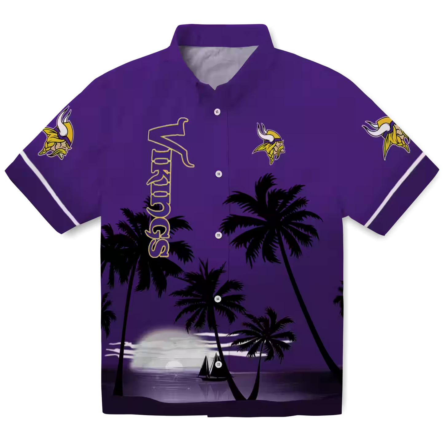 MIN x NFL Hawaiian Shirt – Beach Sunset DATND TANTD 270526