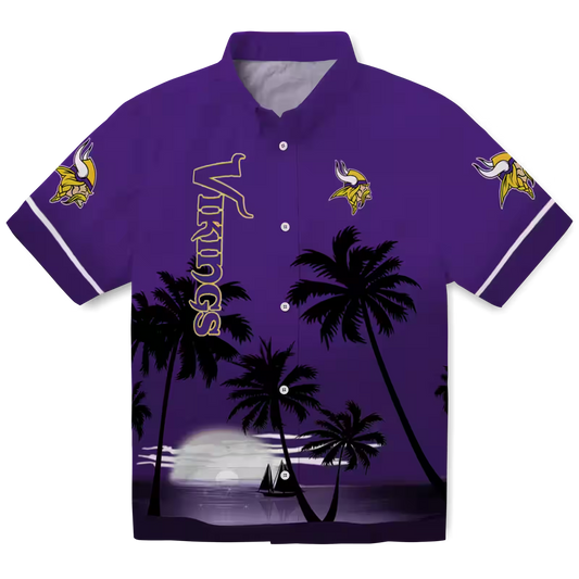 MIN x NFL Hawaiian Shirt – Beach Sunset DATND TANTD 270526