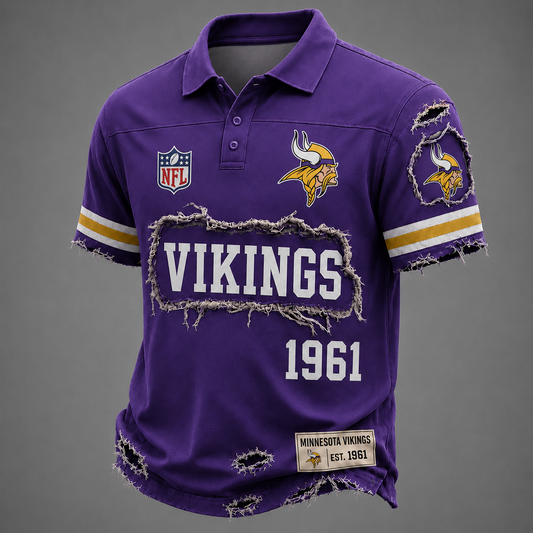 MIN x NFL Luxury Classic Polo shirt 0506 DatND DVT