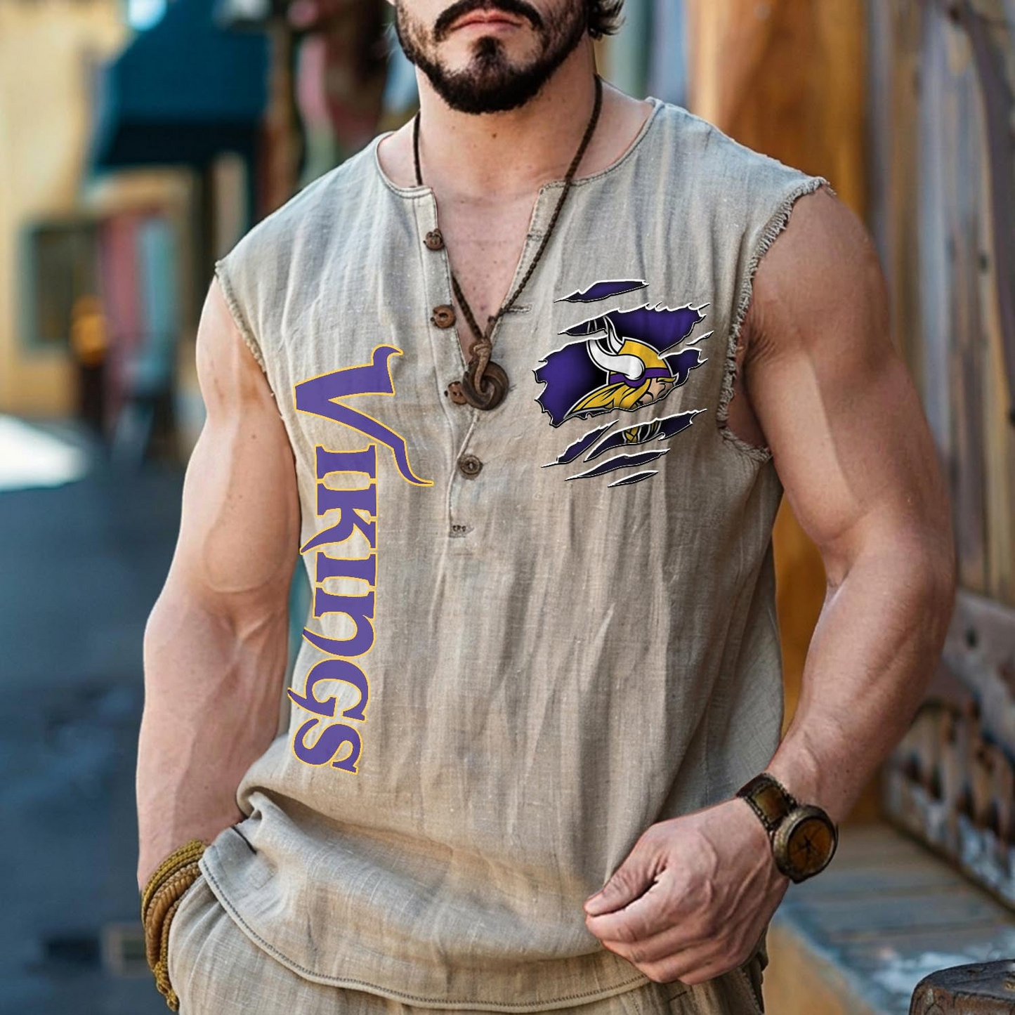 MIN x NFL Tank Tops 2805 DatND DVT